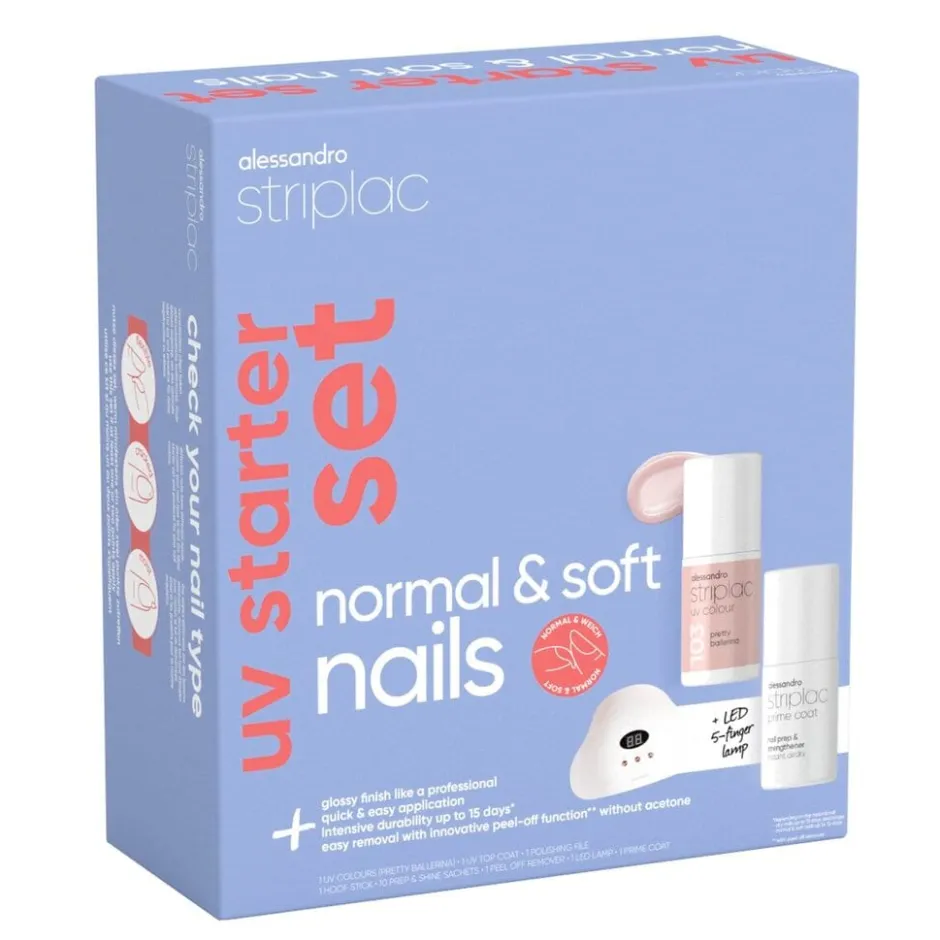 Striplac UV Starter Set|Alessandro Discount