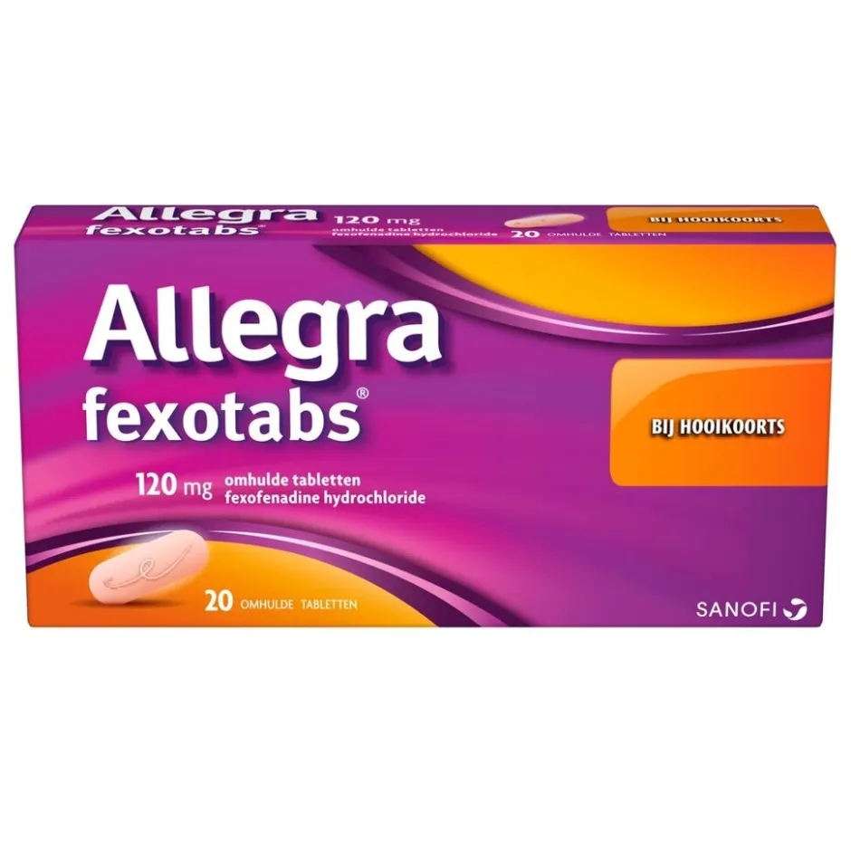 Fexotabs Hooikoortstabletten|Allegra
