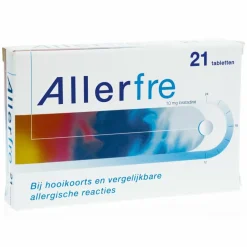 Allerfre Hooikoorts Tabletten< Allergische Reacties