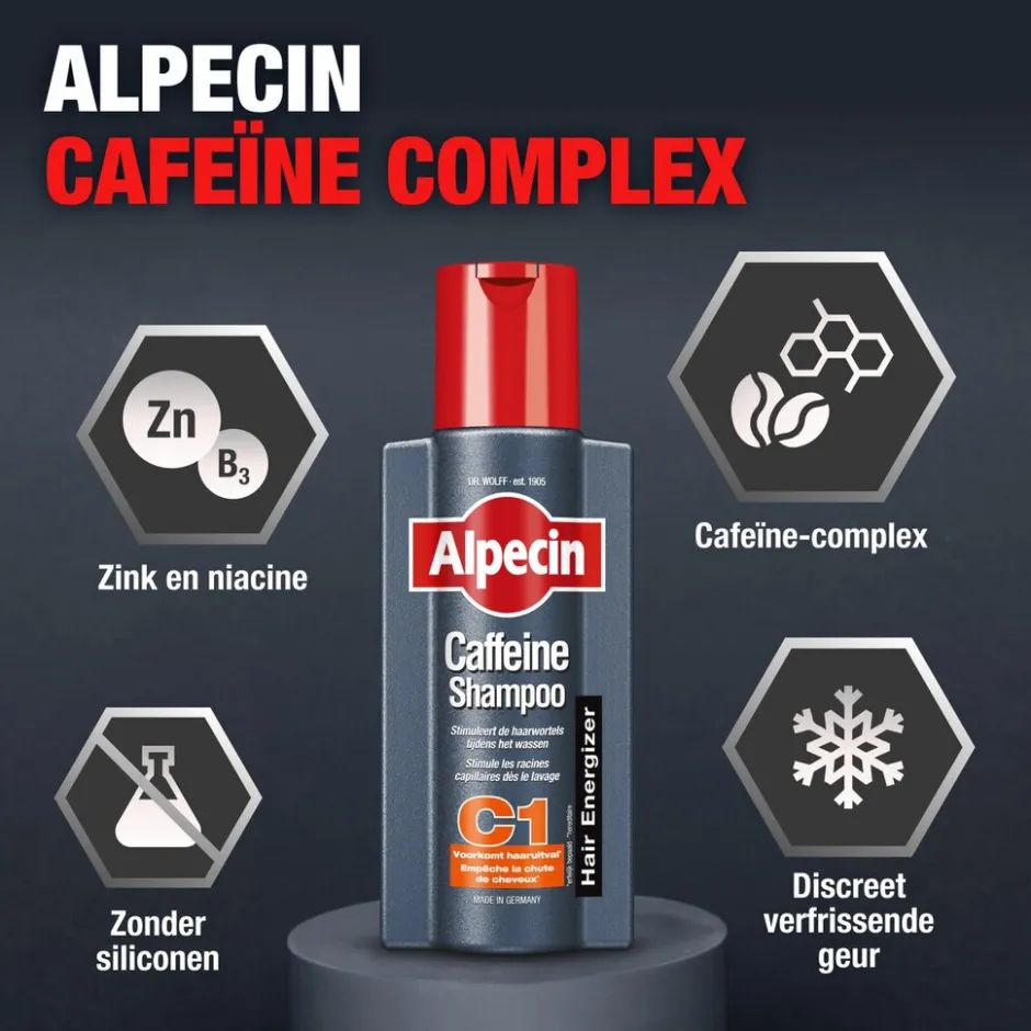 Cafeïne Shampoo|Alpecin Sale