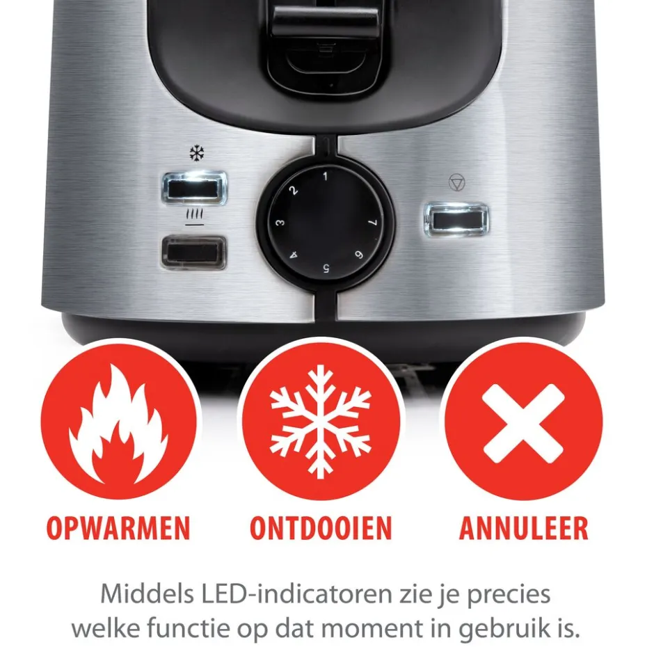 Alpina Broodrooster MEABR3540/005< Broodbereiding En Grills