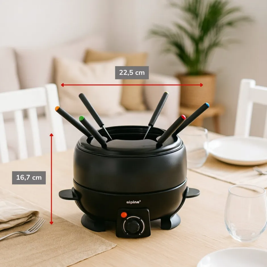 Fonduepan (elektrisch) MEAFO3760/001|Alpina