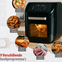 Alpina Heteluchtfriteuse MEAHE3840/0018< Frituurpannen En Airfryers
