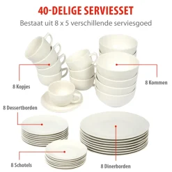 Serviesset MEASE4310/008|Alpina Hot