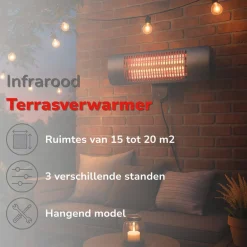 Alpina Terrasverwarmer MEAKA3880/0023< Kachels