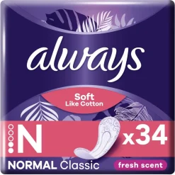 Soft Like Cotton Normal Fresh Inlegkruisjes|Always Dailies Clearance