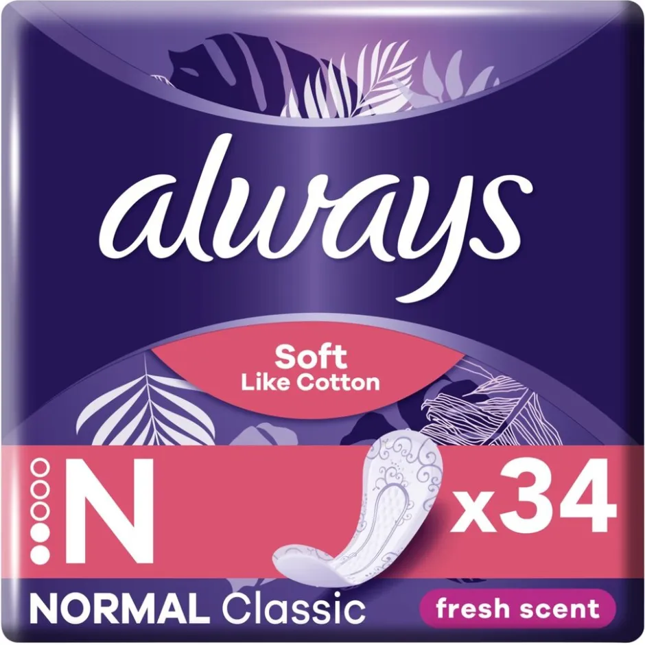 Soft Like Cotton Normal Fresh Inlegkruisjes|Always Dailies Clearance
