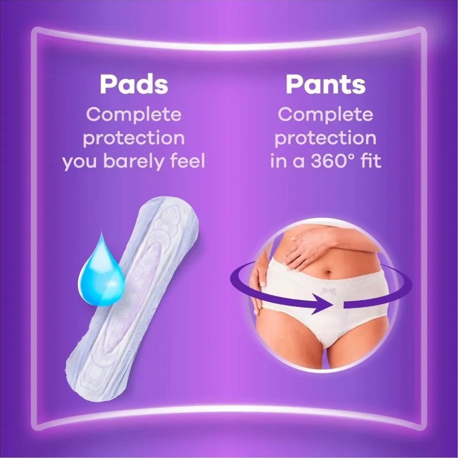 Always Discreet Long Verband+ voor Urineverlies en Incontinentie< Incontinentie