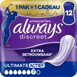 Always Discreet Ultimate Incontinentieverband< Incontinentie