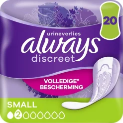 voor Urineverlies Small Verband|Always Discreet Best