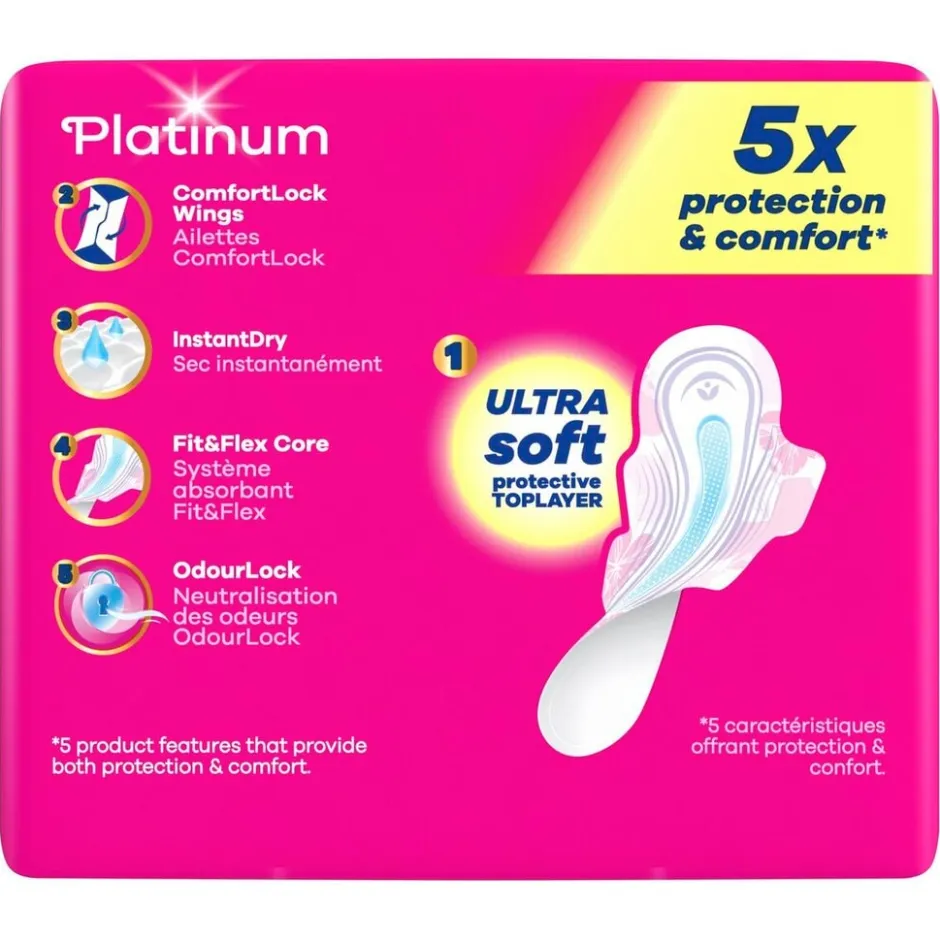 Always Platinum Long Maandverband< Maandverband