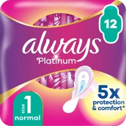 Platinum Normal Maandverband|Always Clearance