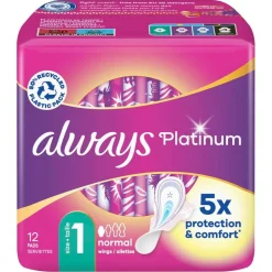 Platinum Normal Maandverband|Always Clearance