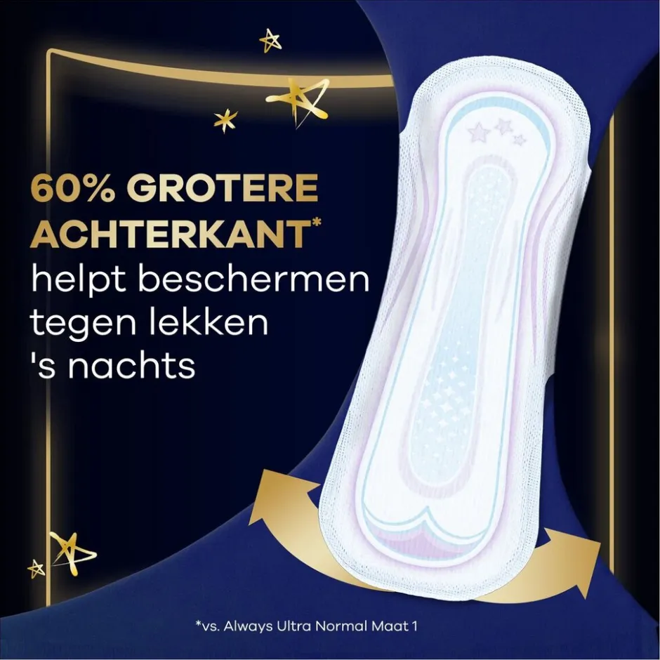 Always Ultra Secure Night Maandverband< Maandverband
