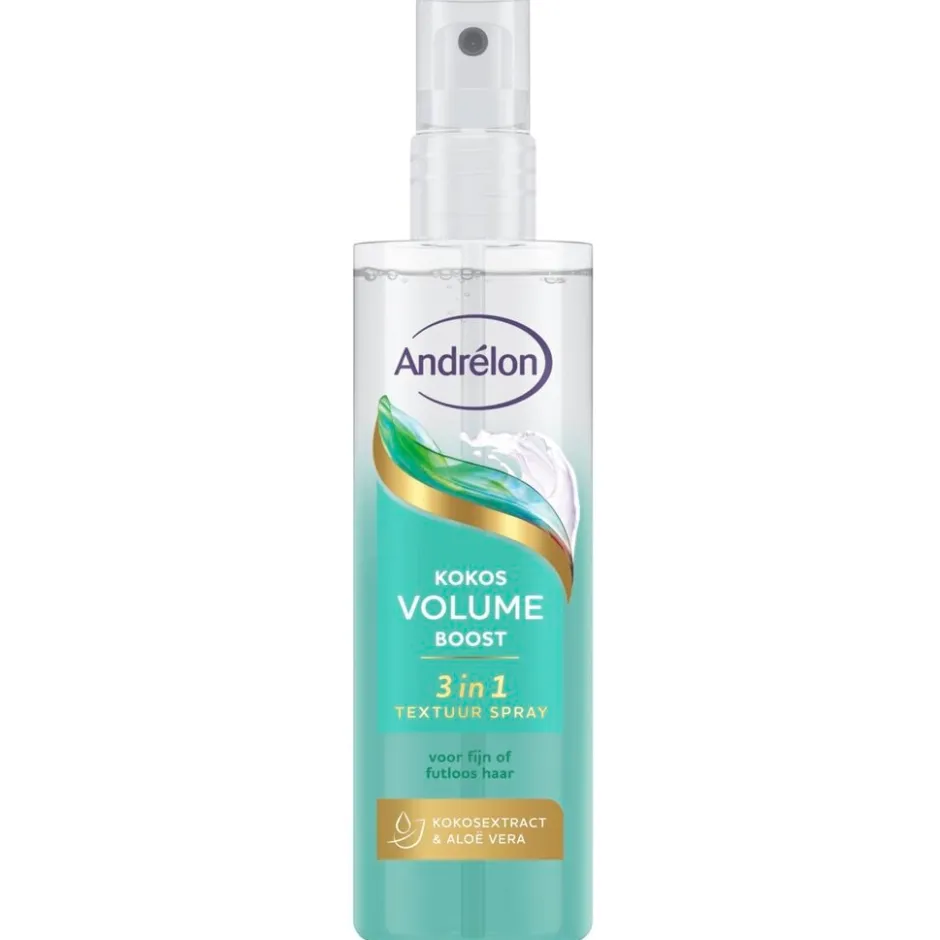 Andrelon Andrélon Kokos Volume Boost 3-in-1 Textuur Spray< Haarlak