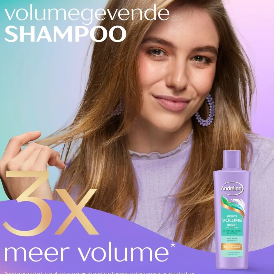 Andrelon Andrélon Kokos Volume Boost Volumegevende Shampoo< Shampoo