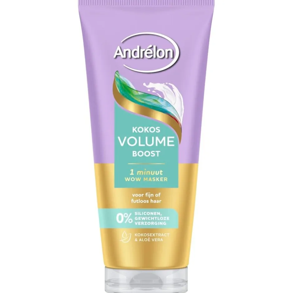 Andrélon Kokos Volume Boost 1 Minuut Wow Haarmasker|Andrelon Clearance