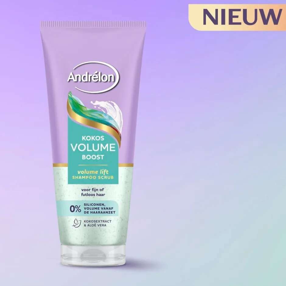 Andrélon Kokos Volume Boost Shampoo Scrub|Andrelon Online