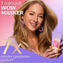 Andrélon Levendig Lang 1 Minuut Wow Haarmasker|Andrelon Discount