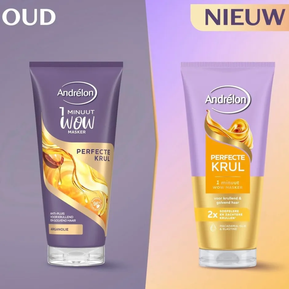 Andrelon Andrélon Perfecte Krul 1 Minuut Wow Haarmasker< Haarmasker