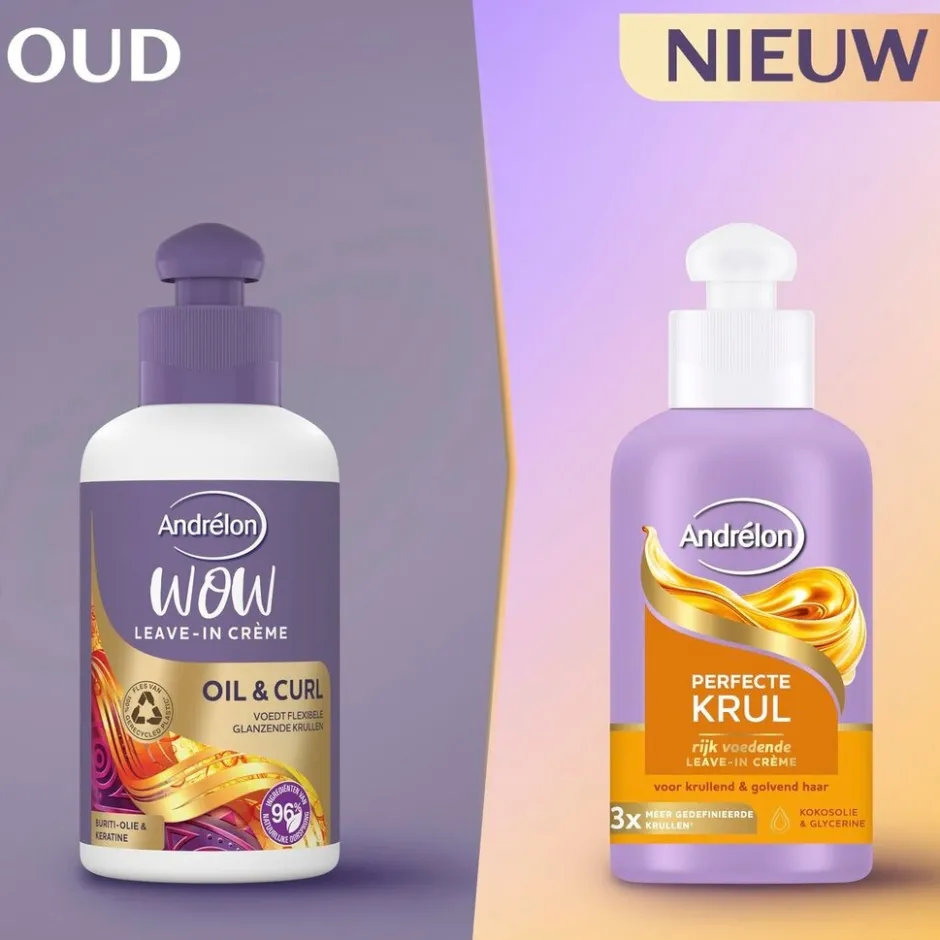 Andrelon Andrélon Perfecte Krul Voedende Leave-in Haarcrème< Haarcrème