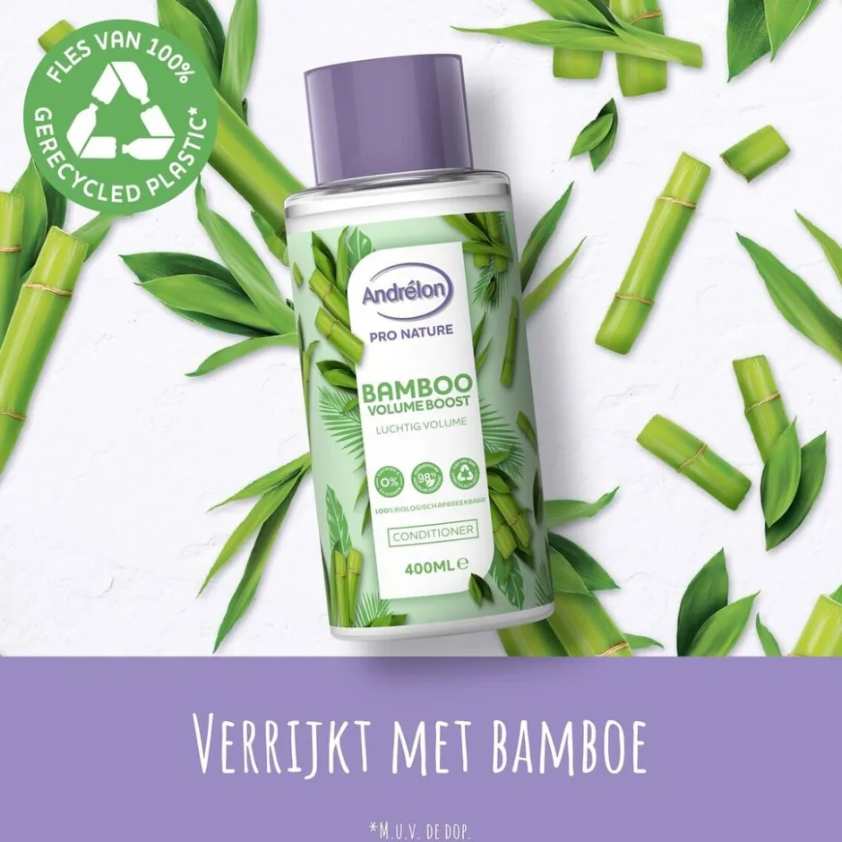 Andrélon Pro Nature Bamboo Volume Booste Conditioner|Andrelon