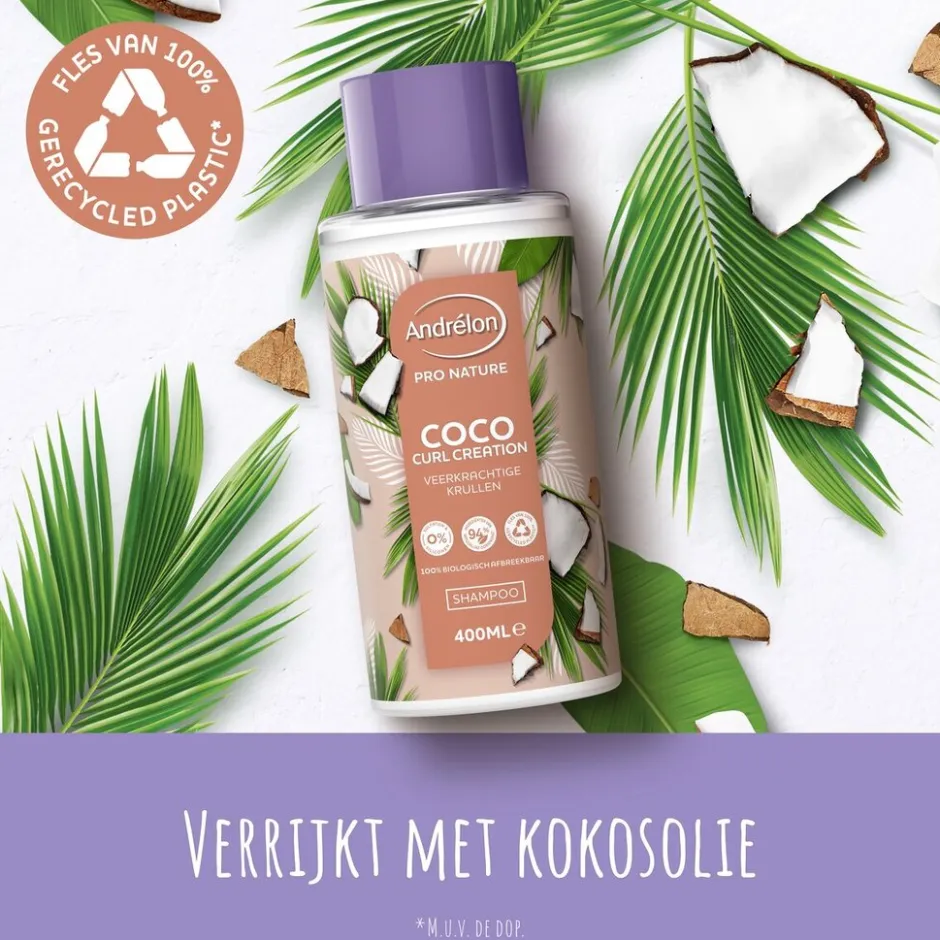 Andrelon Andrélon Pro Nature Coco Curl Creation Shampoo< Shampoo