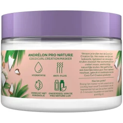 Andrélon Pro Nature Coco Curl Creation Haarmasker|Andrelon Online