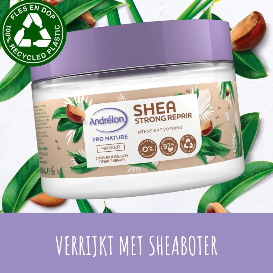 Andrelon Andrélon Pro Nature Shea Strong Repair Haarmasker< Haarmasker