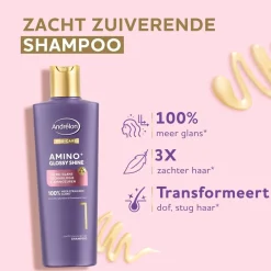 Andrélon Pro-Care Amino+ Glossy Shine Shampoo|Andrelon Pro-Care Best