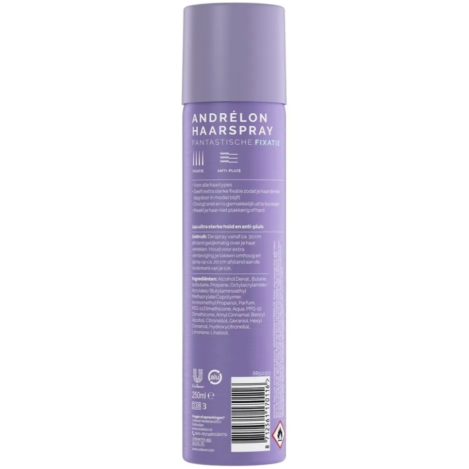 Andrelon Andrélon Styling Fantastische Fixatie Haarspray< Haarlak
