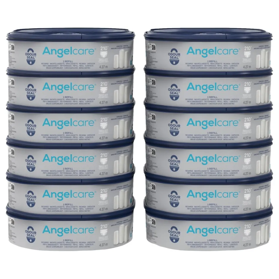 Dress Up 12-pack Navulcassette incl. Witte Luieremmer|Angelcare Discount