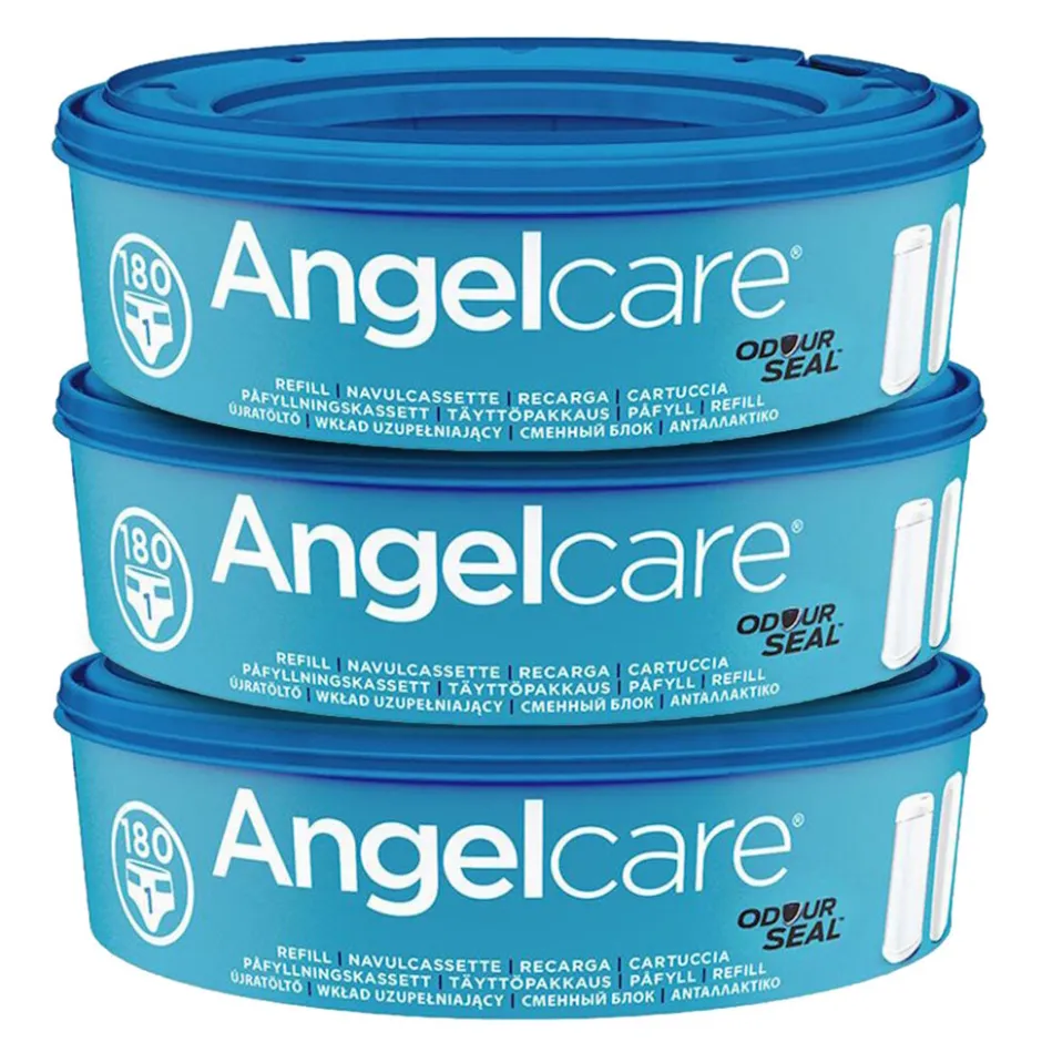 Angelcare Round Navulcasette 3-pack< Verschonen