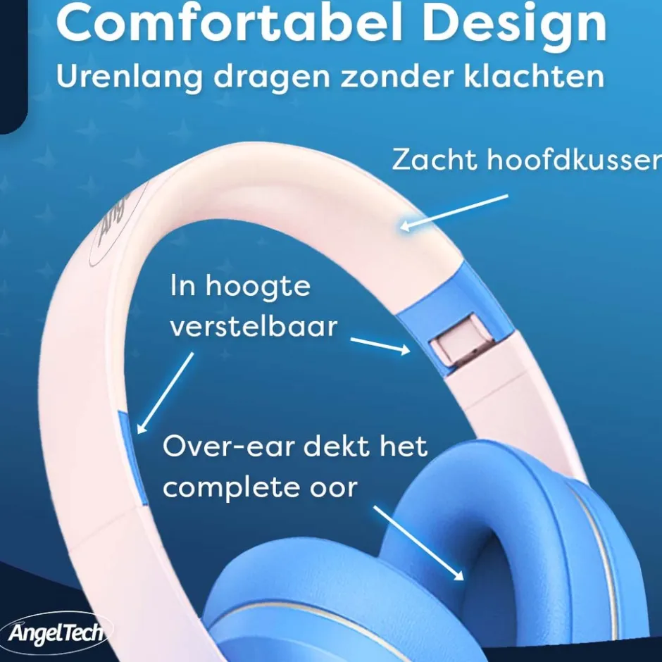 AngelTech Kinderkoptelefoon< Koptelefoons