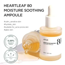Heartleaf 80% Moisture Soothing Ampoule|ANUA Online