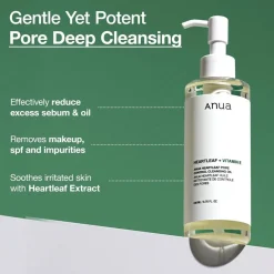 ANUA Heartleaf Pore Control Cleansing Oil< Korean Skincare|Gezichtsreiniging