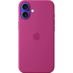 Apple Silicone Backcover MagSafe voor iPhone 16 Plus< Telefoonhoesjes