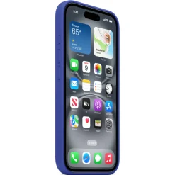 Apple Silicone Backcover MagSafe voor iPhone 16 Plus< Telefoonhoesjes