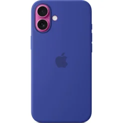 Apple Silicone Backcover MagSafe voor iPhone 16 Plus< Telefoonhoesjes