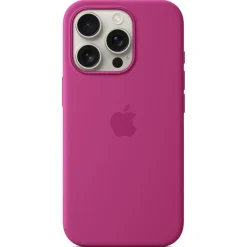 Apple Silicone Backcover MagSafe voor iPhone 16 Pro< Telefoonhoesjes