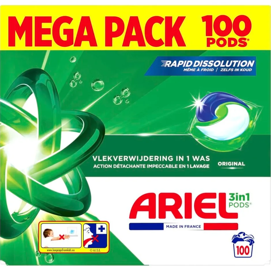 Original 3-in-1 Wasmiddelpods|Ariel Best