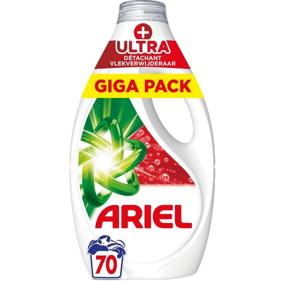 Ariel +Ultra Vlekverwijdering Vloeibaar Wasmiddel< Wasmiddel