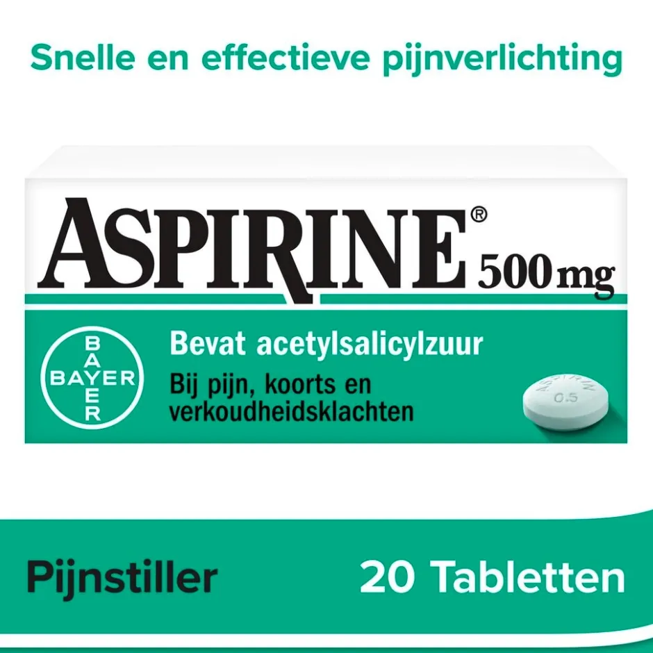 500mg Tabletten|Aspirine
