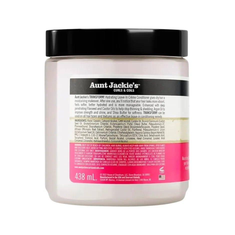 Curls & Coils Transform! Hydrating Leave-In Conditioner|Aunt Jackie's