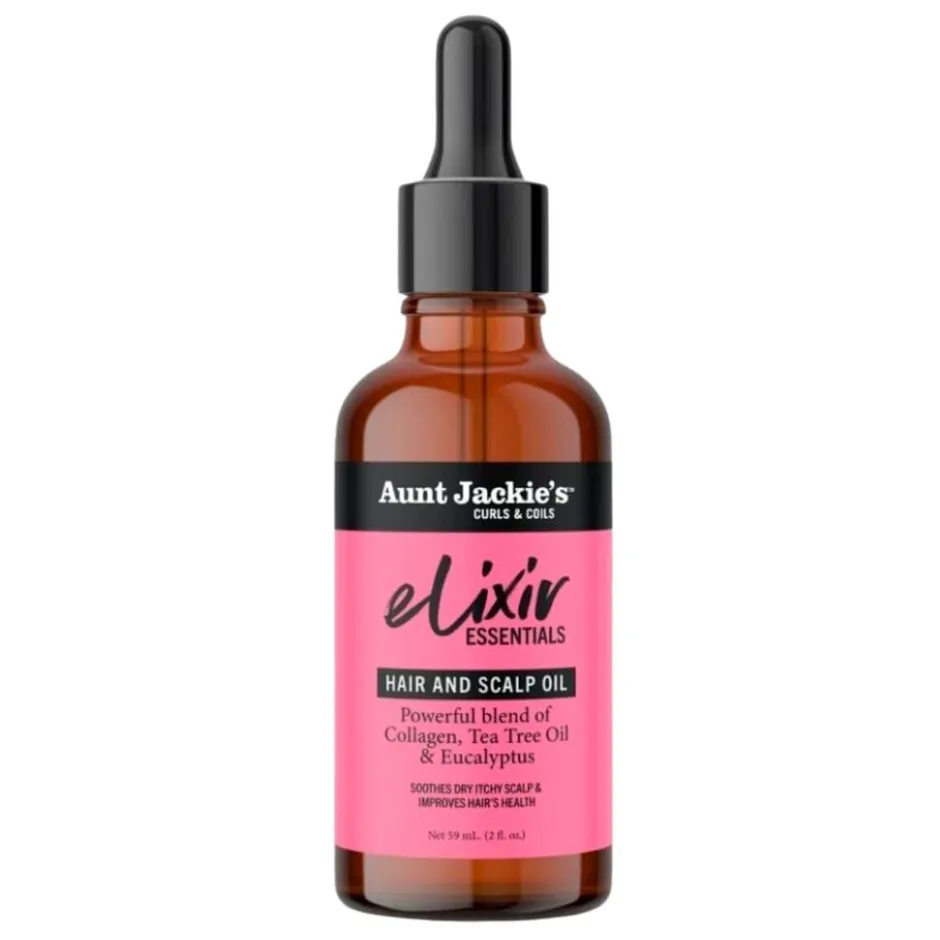 Aunt Jackie's Curls & Coils Elixir Essentials Hair and Scalp Oil< Haarolie