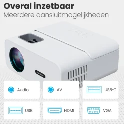 Auronic Beamer 10.000 Lumen< Speakers En Accessoires|Gaming