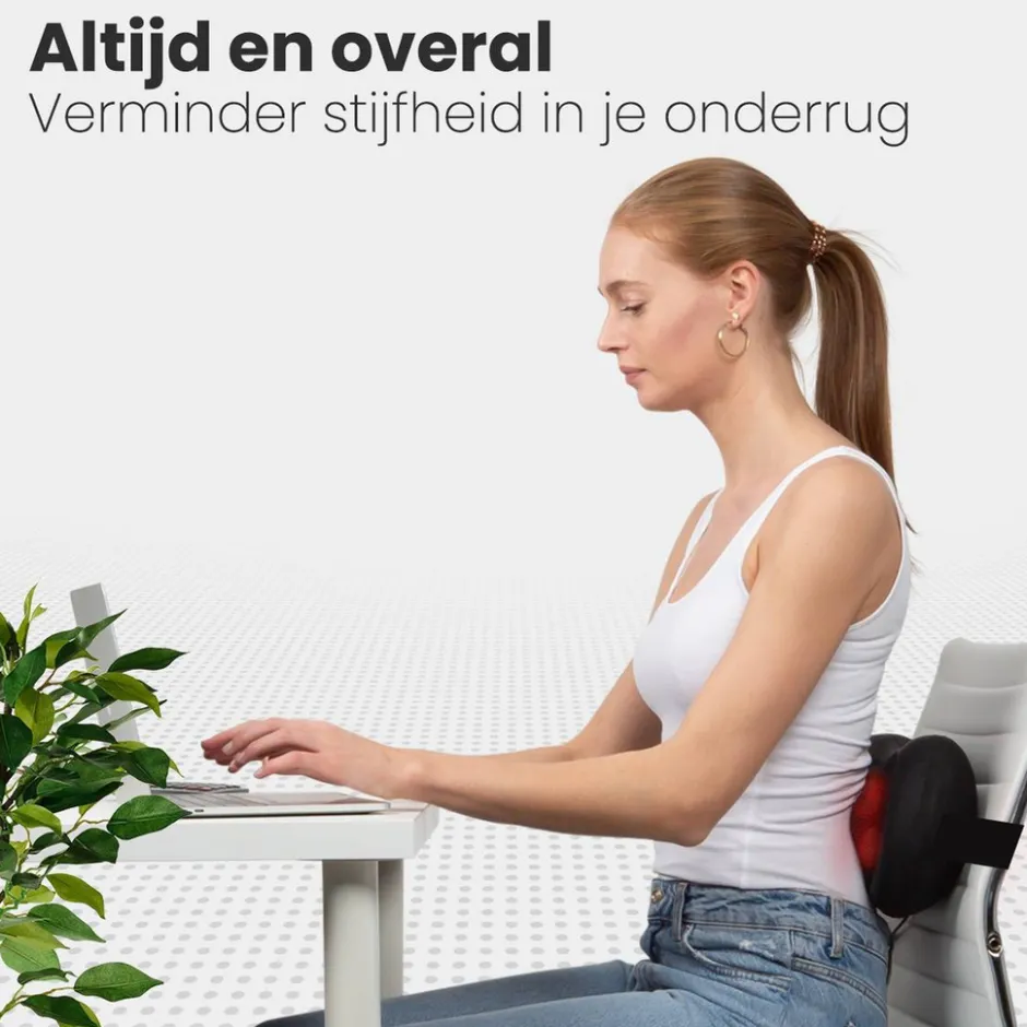 Draadloos Shiatsu Massagekussen|Auronic Discount