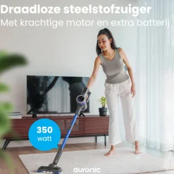 Draadloze Steelstofzuiger|Auronic Clearance