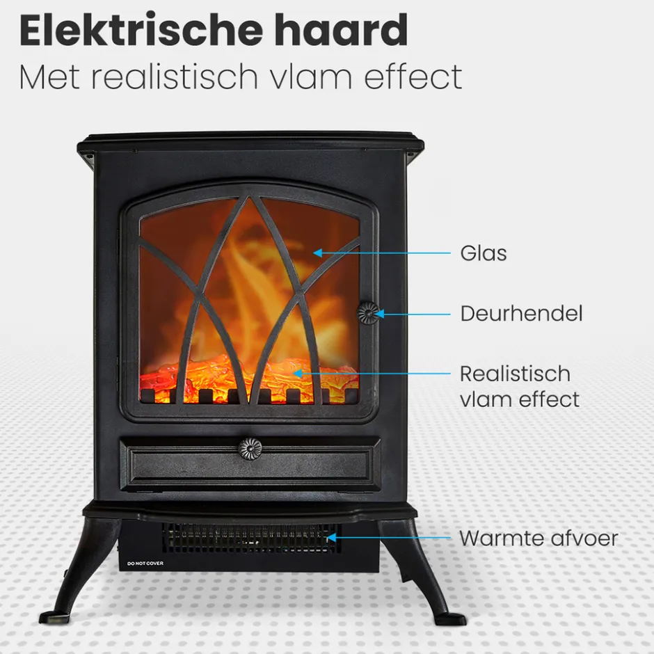 Auronic Elektrische Sfeerhaard< Kachels