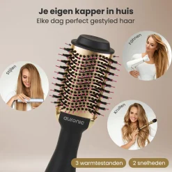 Auronic 3-in-1 Föhnborstel< Haarstylers